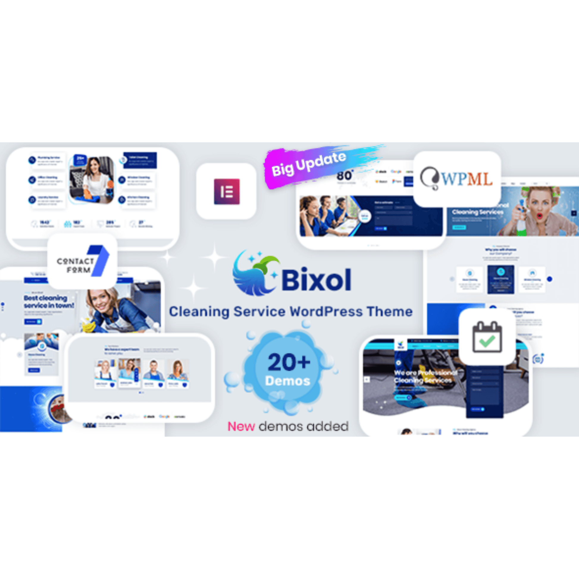 Bixol – Cleaning Services WordPress - WP Kit