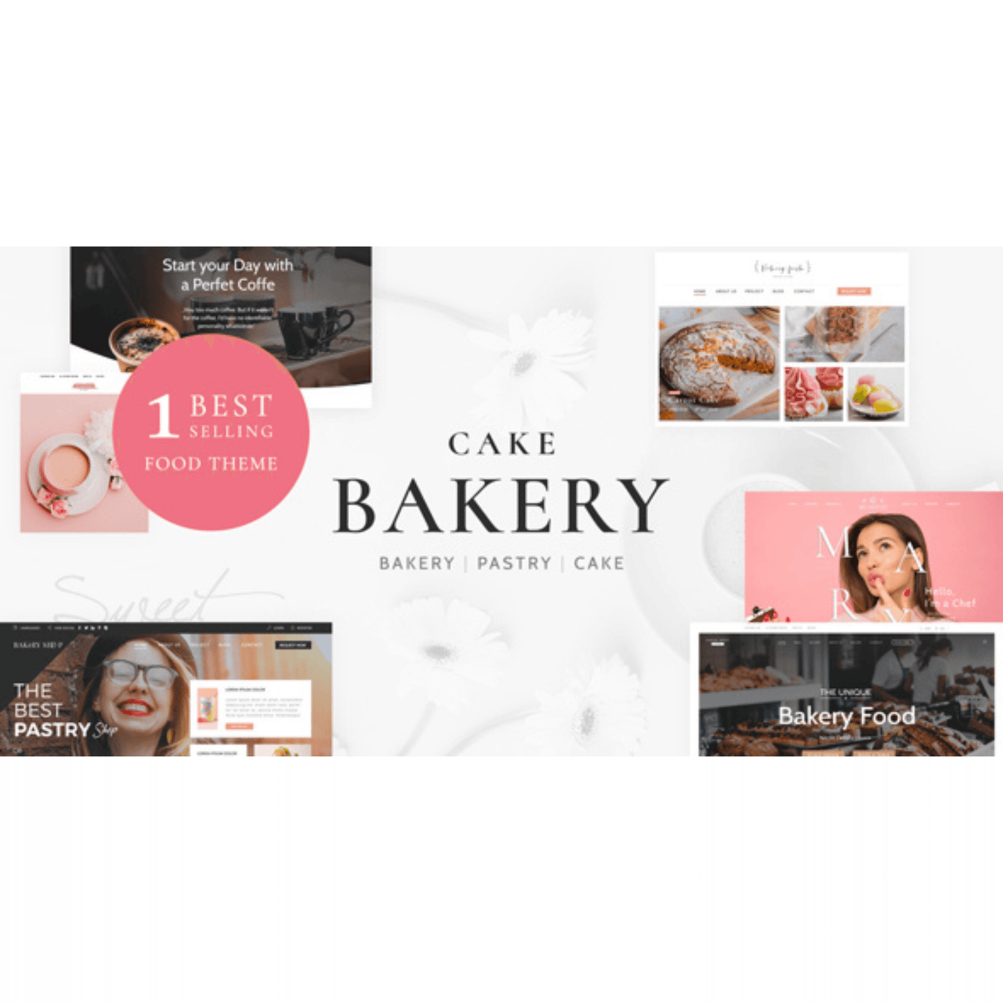 Cake Bakery Pastry WP Theme - WP Kit