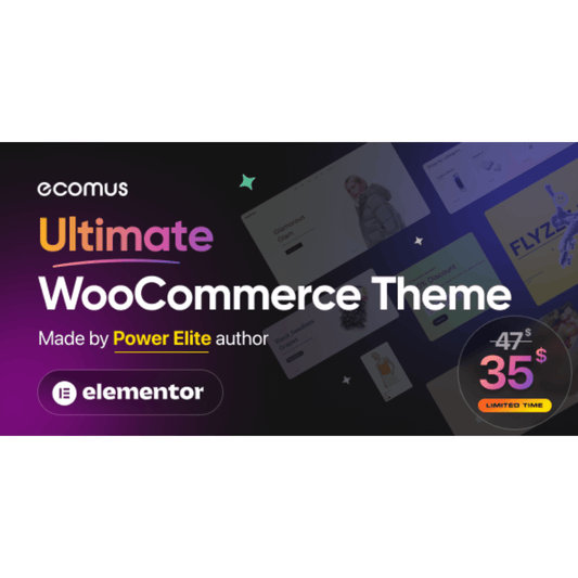 Ecomus – Multipurpose WooCommerce Theme - WP Kit