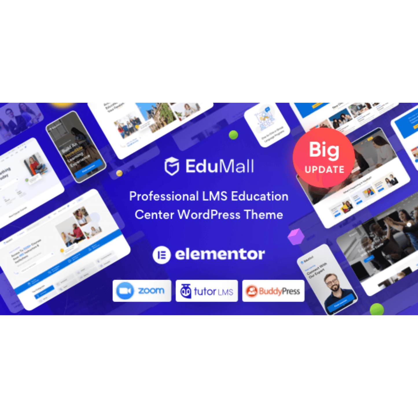 EduMall – Professional LMS Education Theme - WP Kit