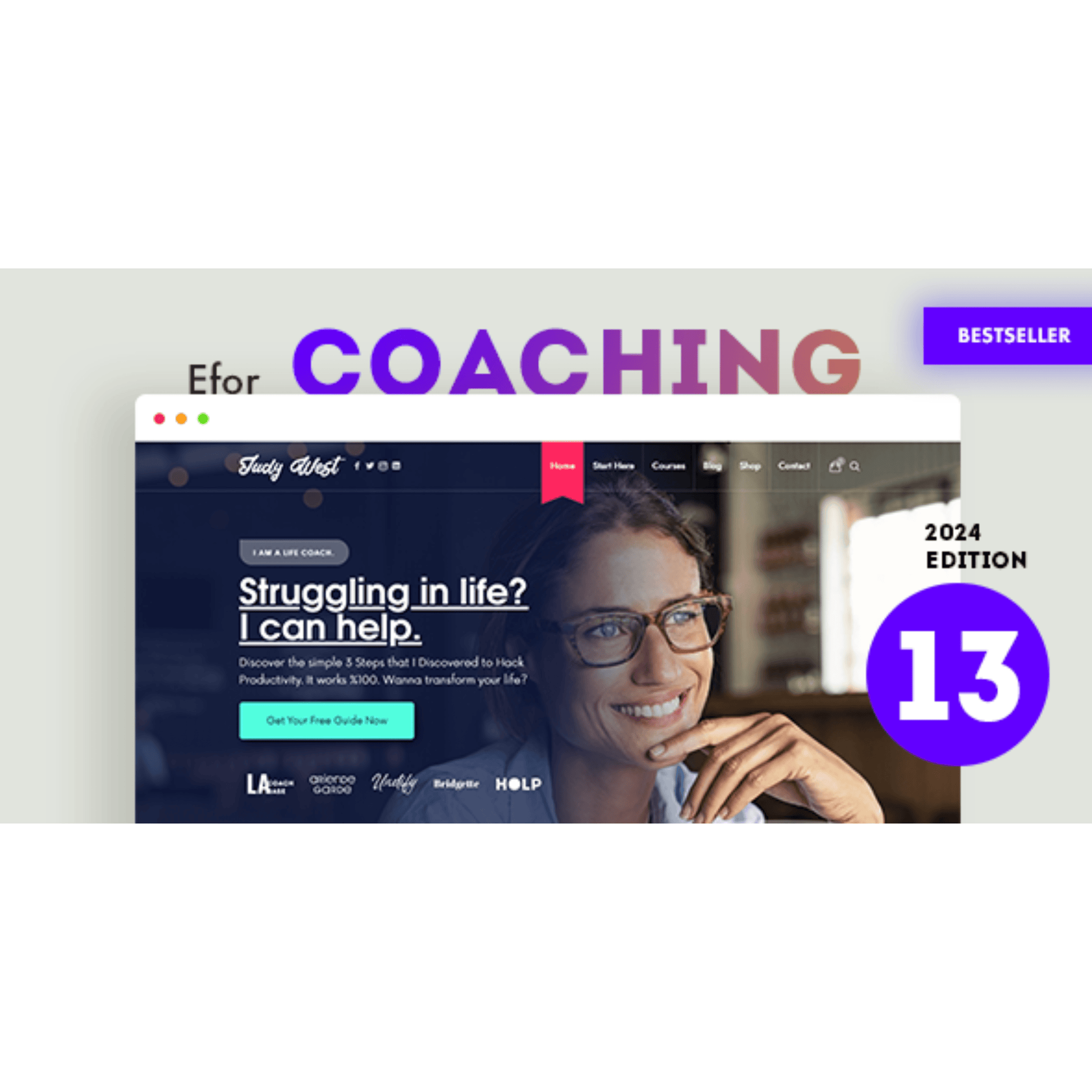 Efor – Coaching and Online Courses WordPress Theme - WP Kit