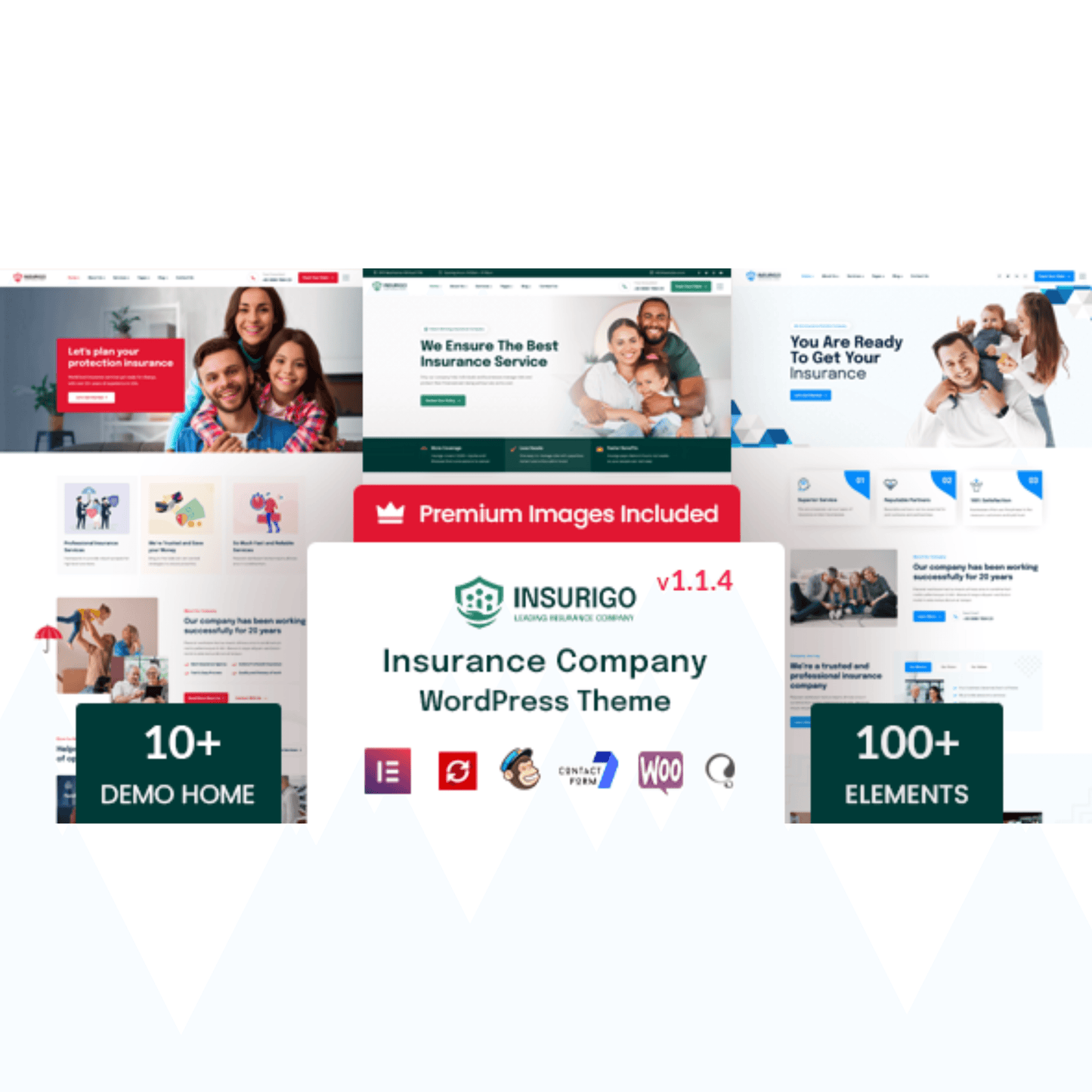 Insurigo – Insurance WordPress Theme - WP Kit