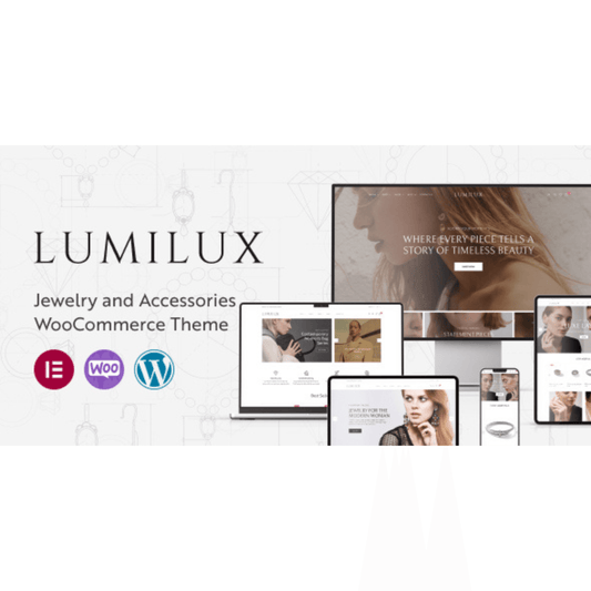 Lumilux – Jewelry and Accessories WooCommerce Theme - WP Kit