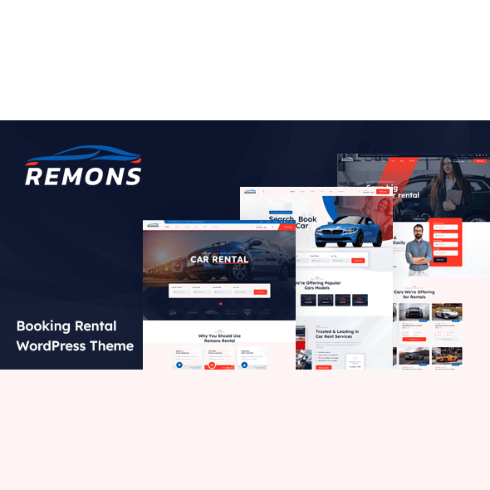 Remons – Booking Rental Theme WordPress - WP Kit