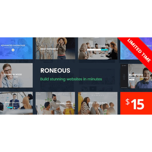 Roneous – Creative Multi-Purpose WordPress Theme - WP Kit