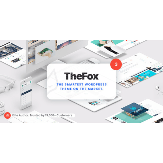 TheFox Responsive Multi-Purpose WordPress Theme - WP Kit