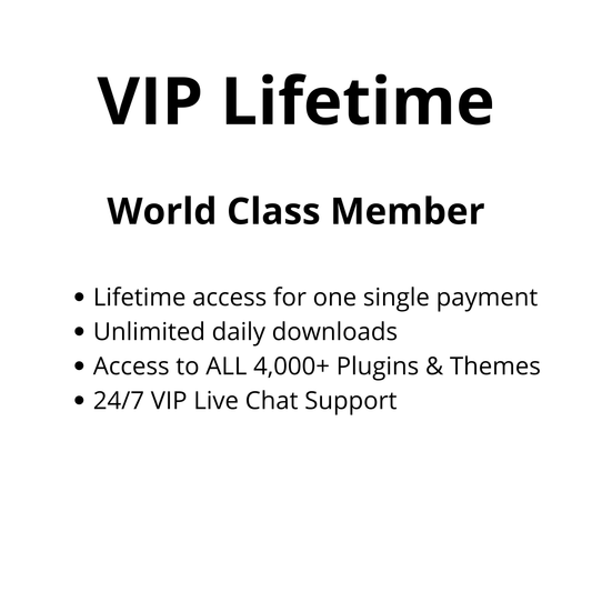 VIP Lifetime - WP Kit