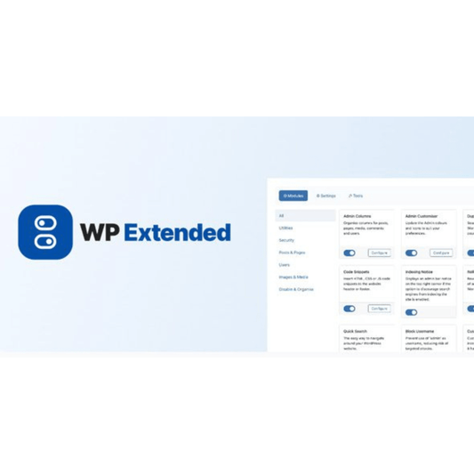 WP Extended Pro - WP Kit