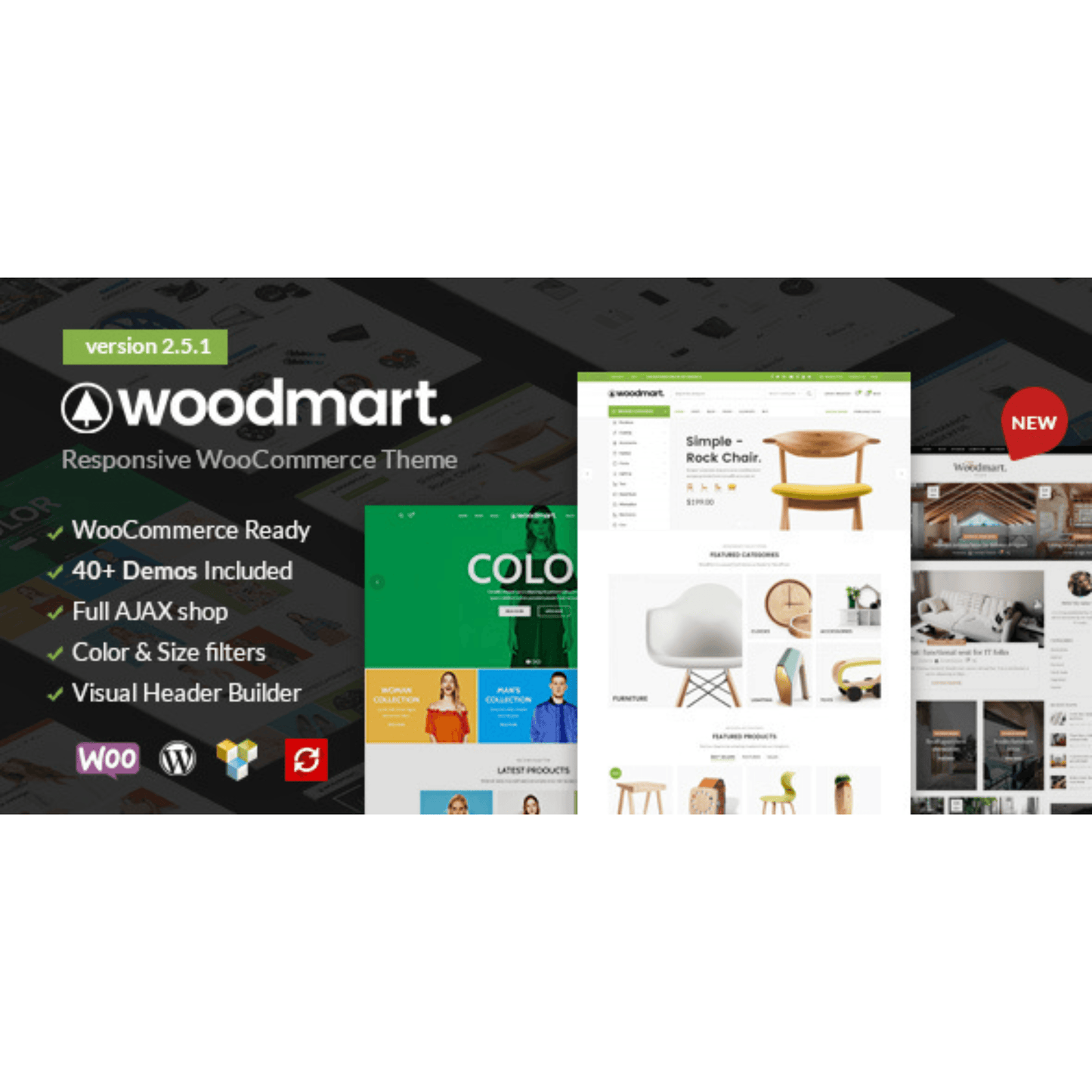 WoodMart Responsive WooCommerce WordPress Theme - WP Kit