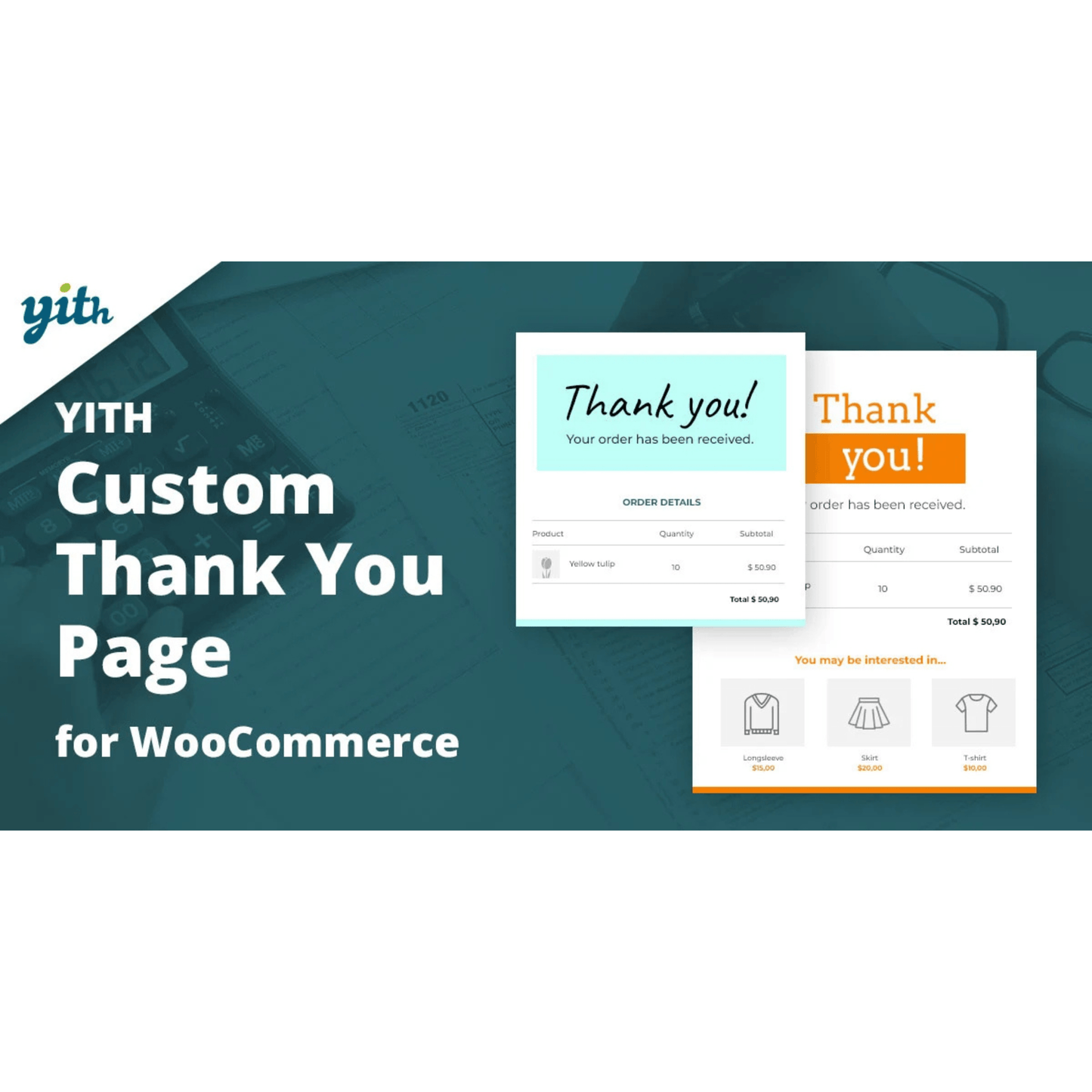 YITH Custom Thank You Page for WooCommerce Premium - WP Kit